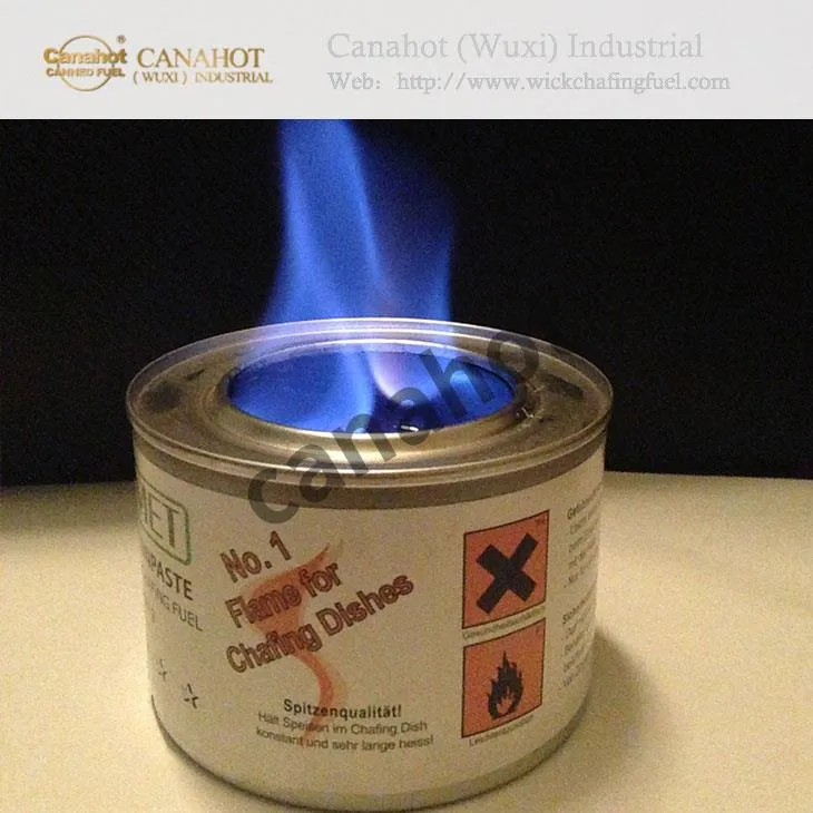 Canned Fuel Ethanol Gel Chafing Fuel Cans
